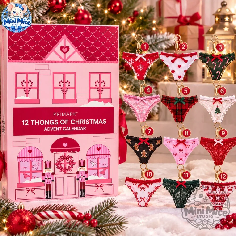 Primark 12 Thongs of Christmas Advent Calendar 2026 Special 7 Primark 12 Thongs of Christmas Advent Calendar 2026 Special