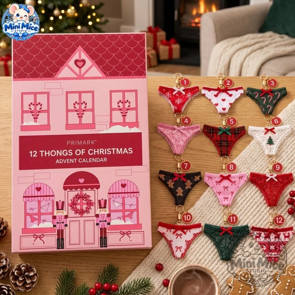 Primark 12 Thongs of Christmas Advent Calendar 2026 Special 9 Primark 12 Thongs of Christmas Advent Calendar 2026 Special