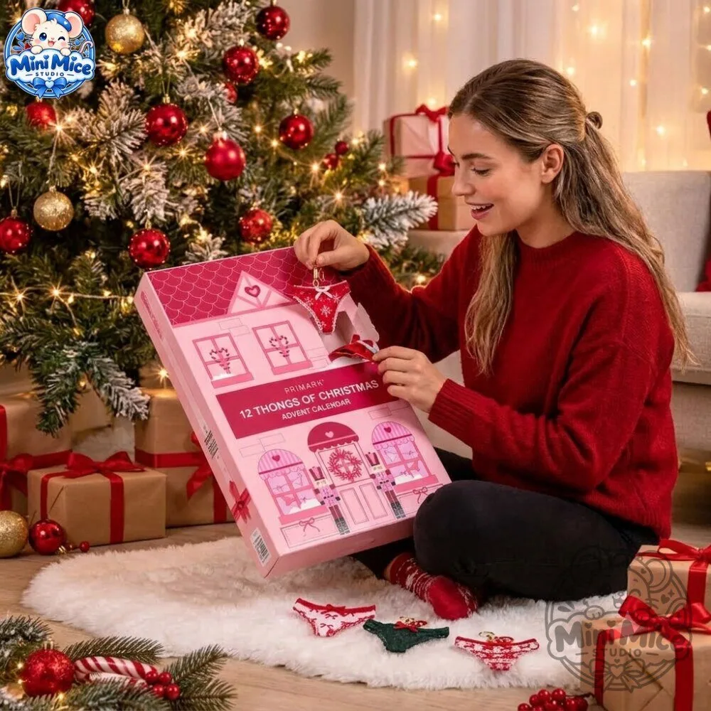 Primark 12 Thongs of Christmas Advent Calendar 2026 Special 10 Primark 12 Thongs of Christmas Advent Calendar 2026 Special