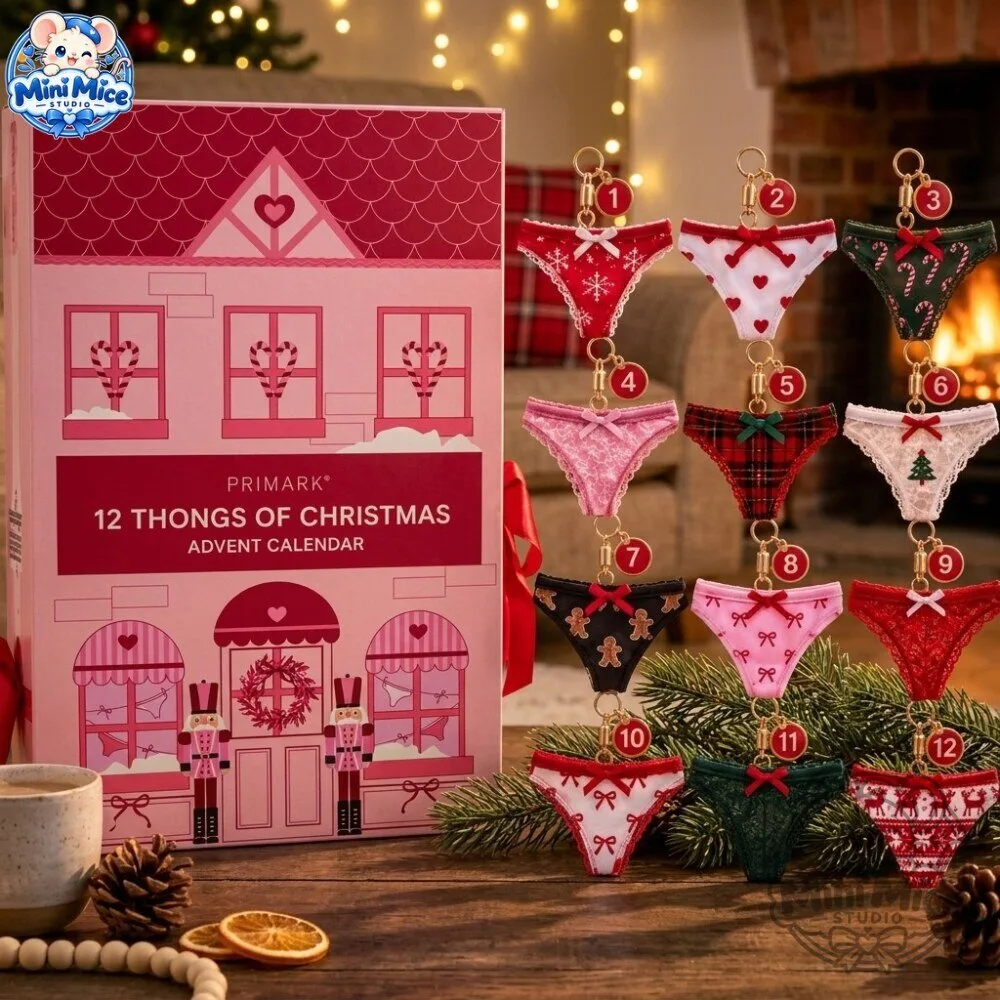 Primark 12 Thongs of Christmas Advent Calendar 2026 Special 11 Primark 12 Thongs of Christmas Advent Calendar 2026 Special