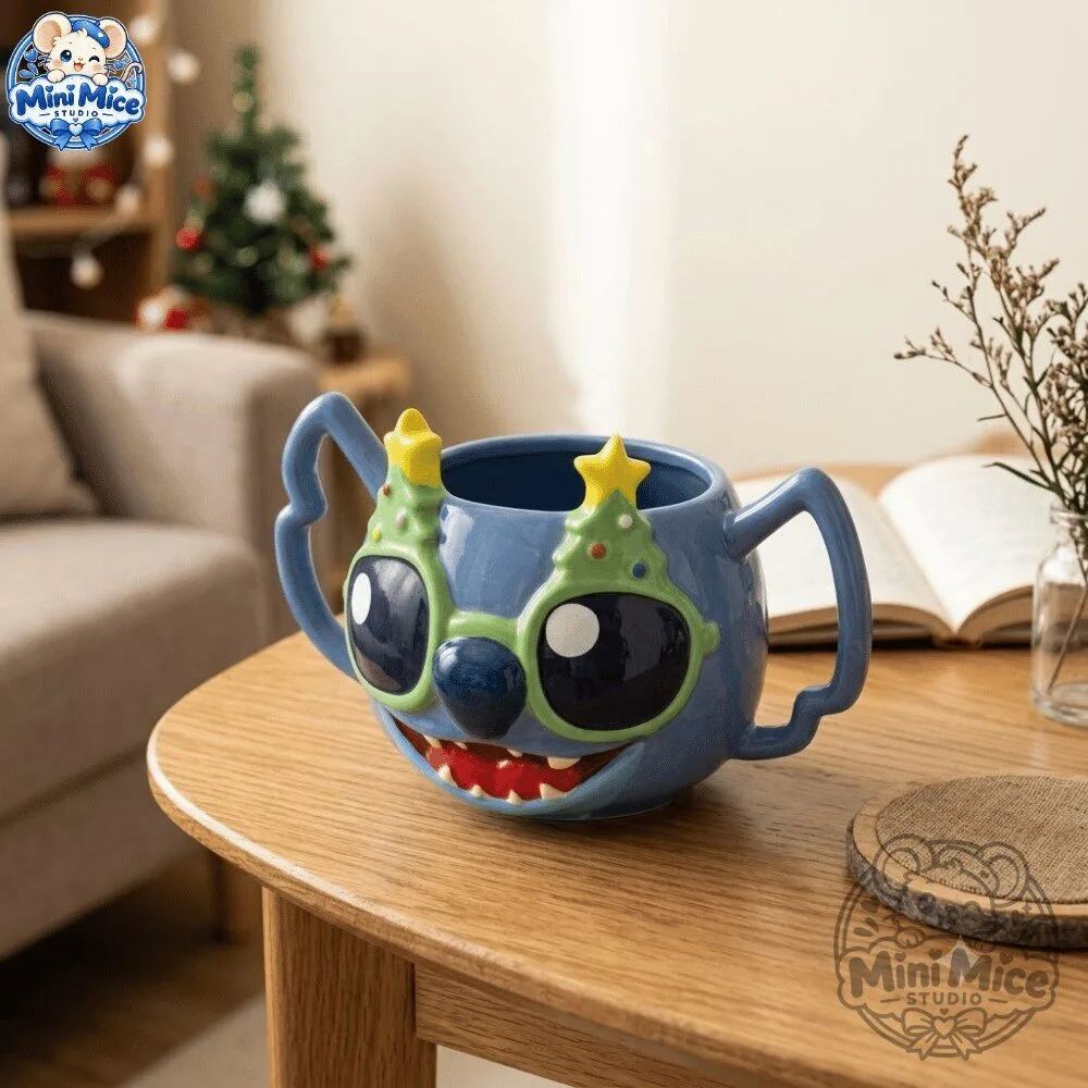 Disney Stitch Christmas 3D Mug 2026 Special 8 Disney Stitch Christmas 3D Mug 2026 Special