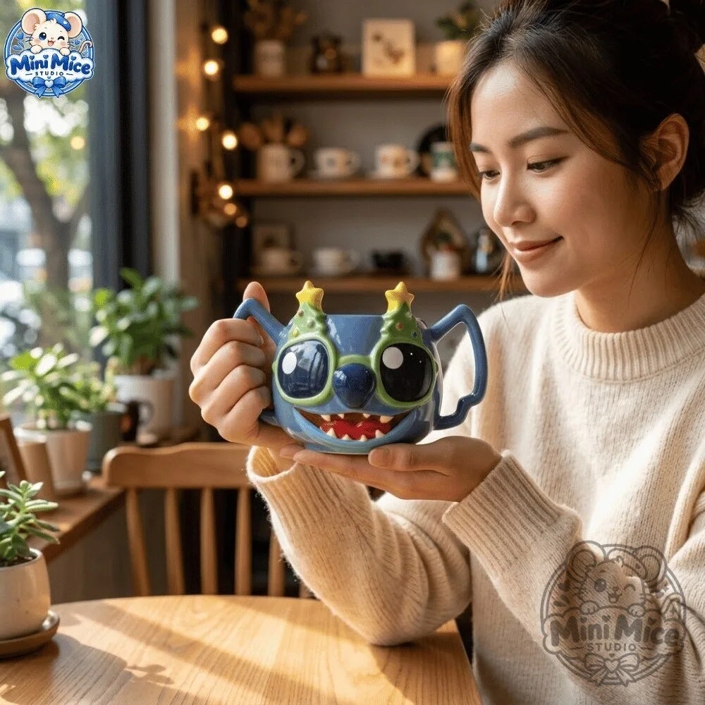 Disney Stitch Christmas 3D Mug 2026 Special 12 Disney Stitch Christmas 3D Mug 2026 Special