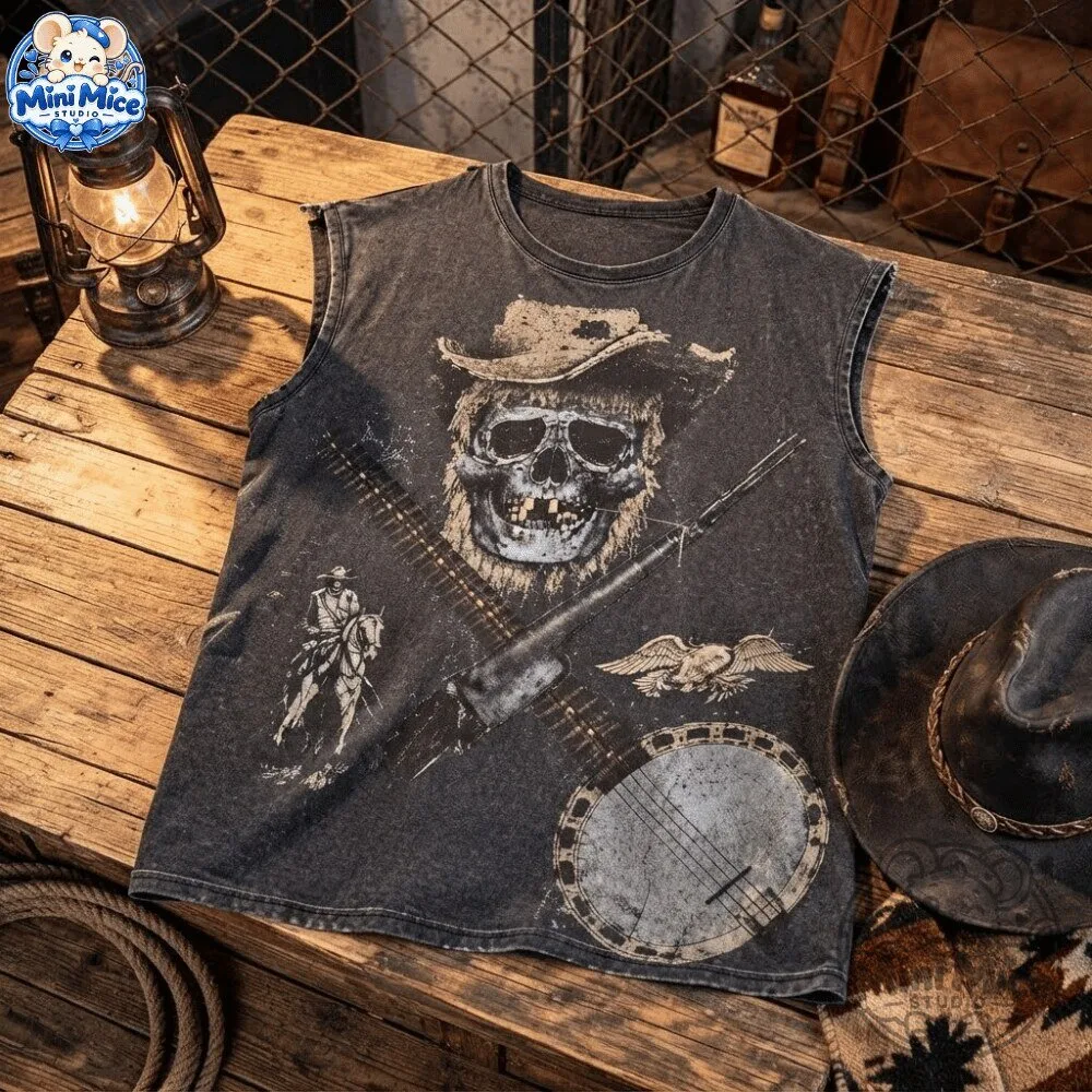 Nicholas Hoult Vintage Skull Print Tank Top Shirt 11 Nicholas Hoult Vintage Skull Print Tank Top Shirt