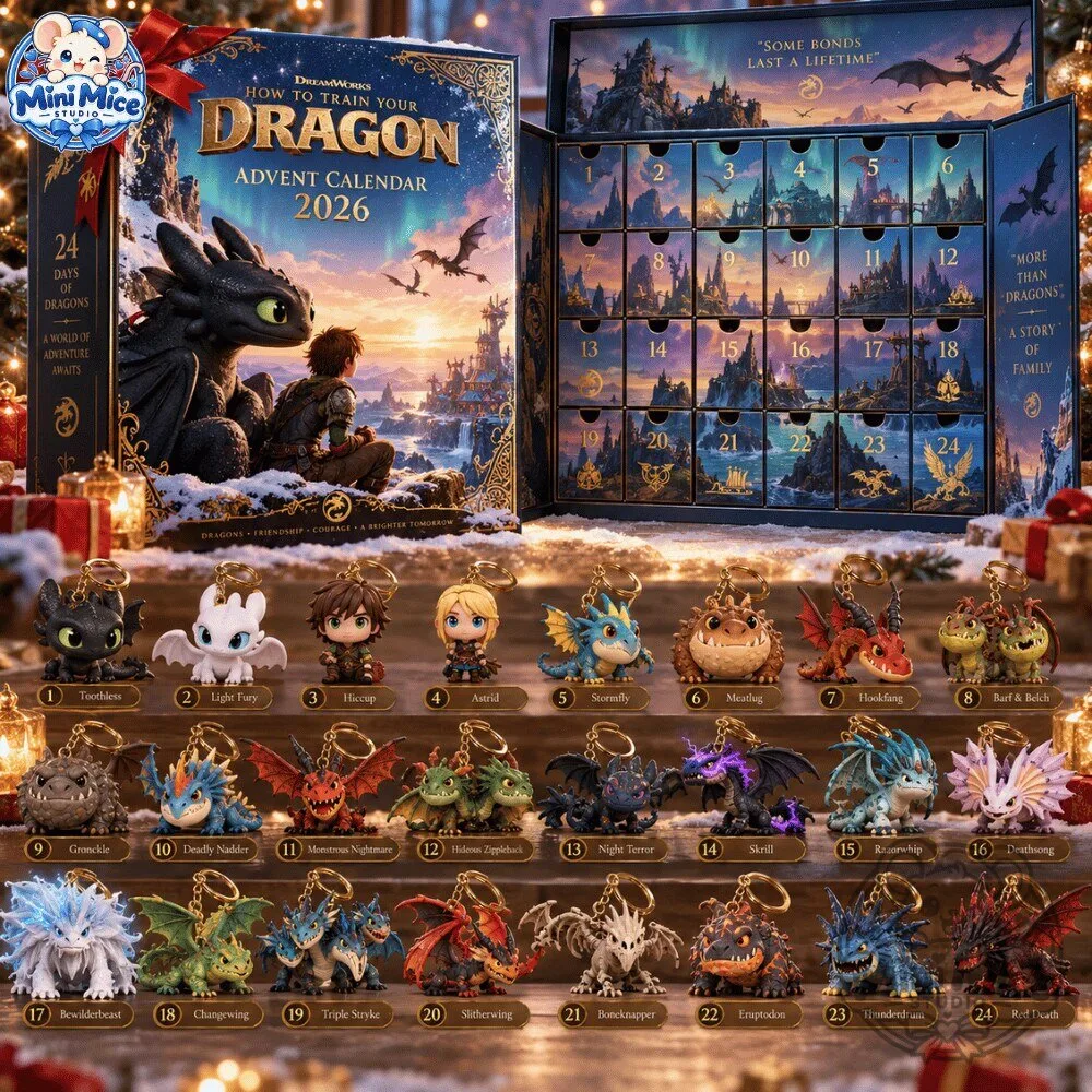DreamWorks How to Train Your Dragon Advent Calendar 2026 Special