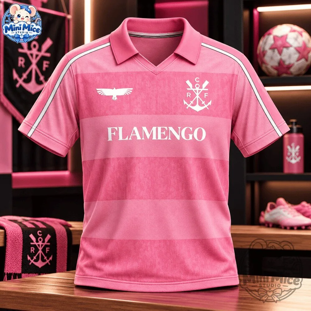Camisa Flamengo Renova Outubro Rosa 2026 Jersey Shirt 12 Camisa Flamengo Renova Outubro Rosa 2026 Jersey Shirt