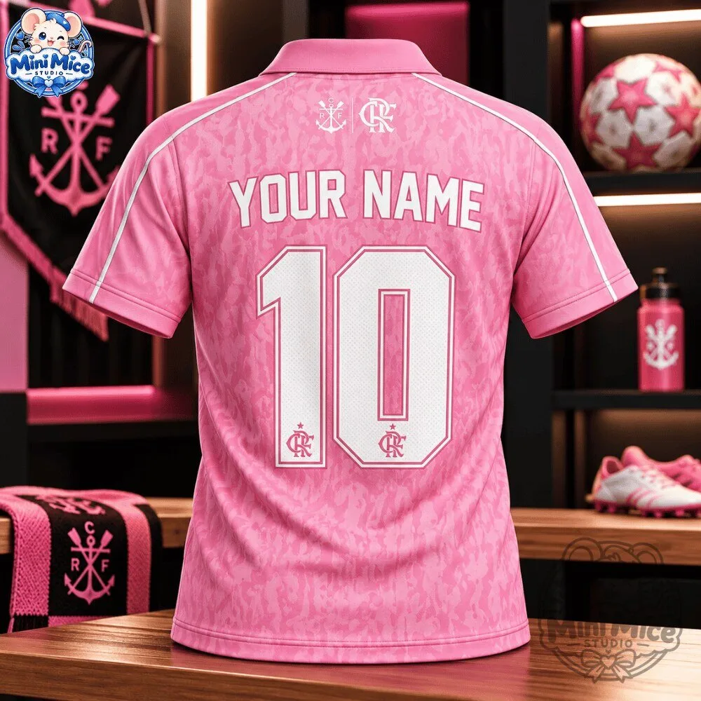 Camisa Flamengo Renova Outubro Rosa 2026 Jersey Shirt 13 Camisa Flamengo Renova Outubro Rosa 2026 Jersey Shirt