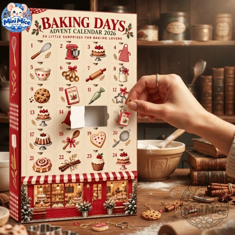 Baking Days Advent Calendar 2026 Limited Edition Special 8 Baking Days Advent Calendar 2026 Limited Edition Special