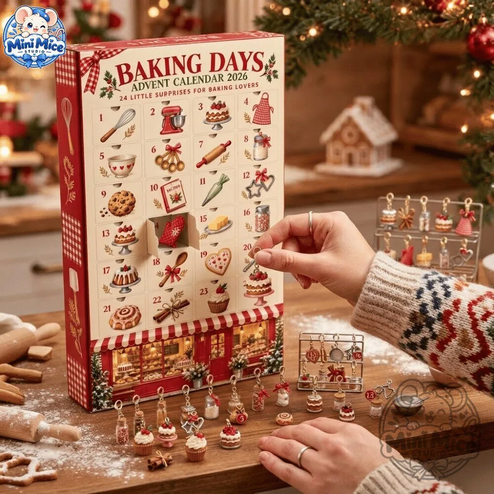 Baking Days Advent Calendar 2026 Limited Edition Special 12 Baking Days Advent Calendar 2026 Limited Edition Special