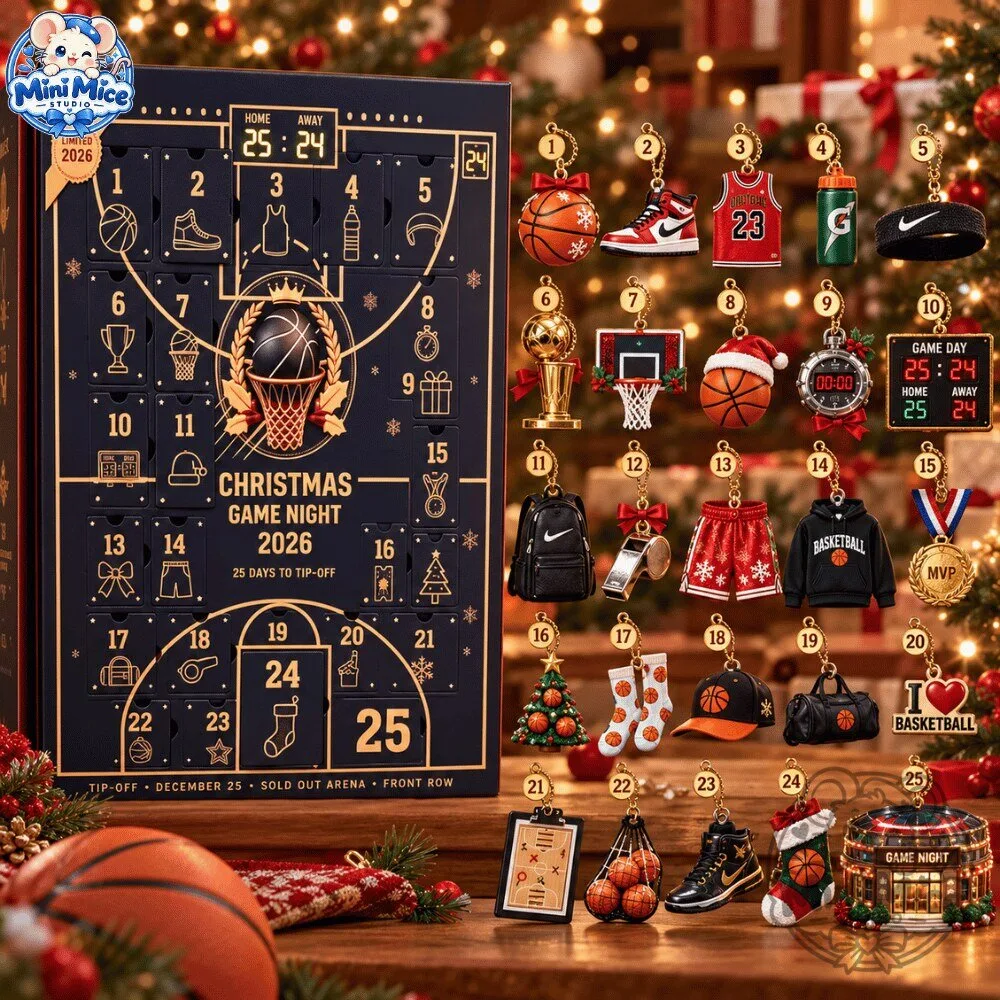 Basketball Hoops Christmas Game Night 2026 Advent Calendar Special