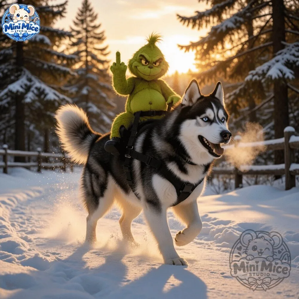 Grumpyrider Grinch Pet Harness Costume Middle Finger Special 2026 9 Grumpyrider Grinch Pet Harness Costume Middle Finger Special 2026