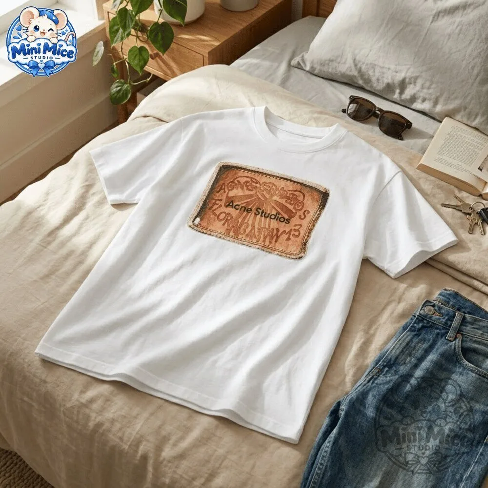 Heeseung Acne Studios Bow Logo T-shirt 7 Heeseung Acne Studios Bow Logo T-shirt