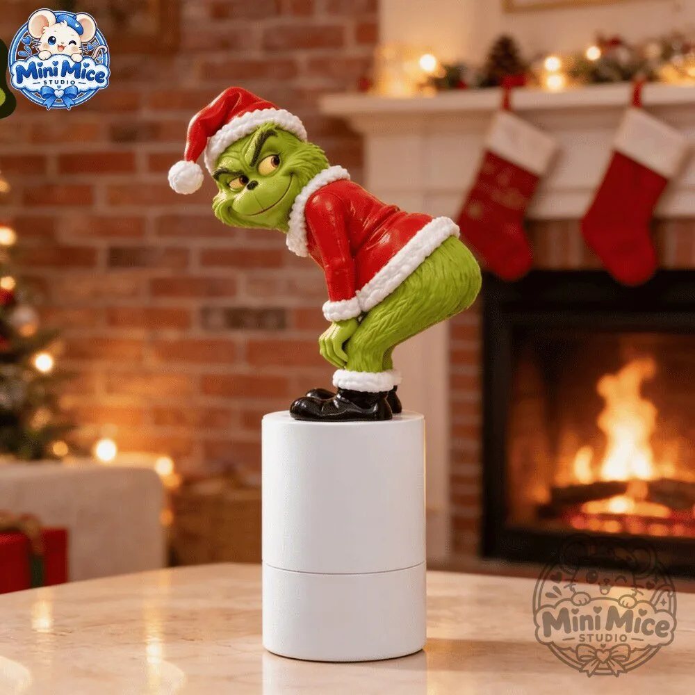 Farty Grinch Butt Novelty Foam Soap Dispenser 2026 Special