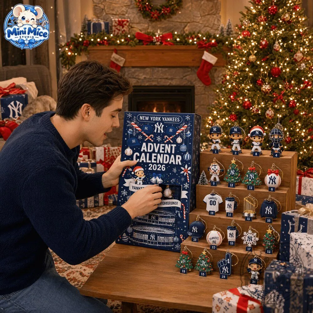 New York Yankees 2026 Holiday Homeruns Advent Calendar 6 New York Yankees 2026 Holiday Homeruns Advent Calendar