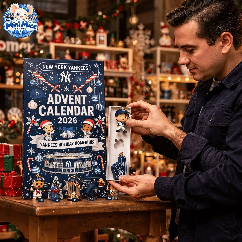 New York Yankees 2026 Holiday Homeruns Advent Calendar 8 New York Yankees 2026 Holiday Homeruns Advent Calendar